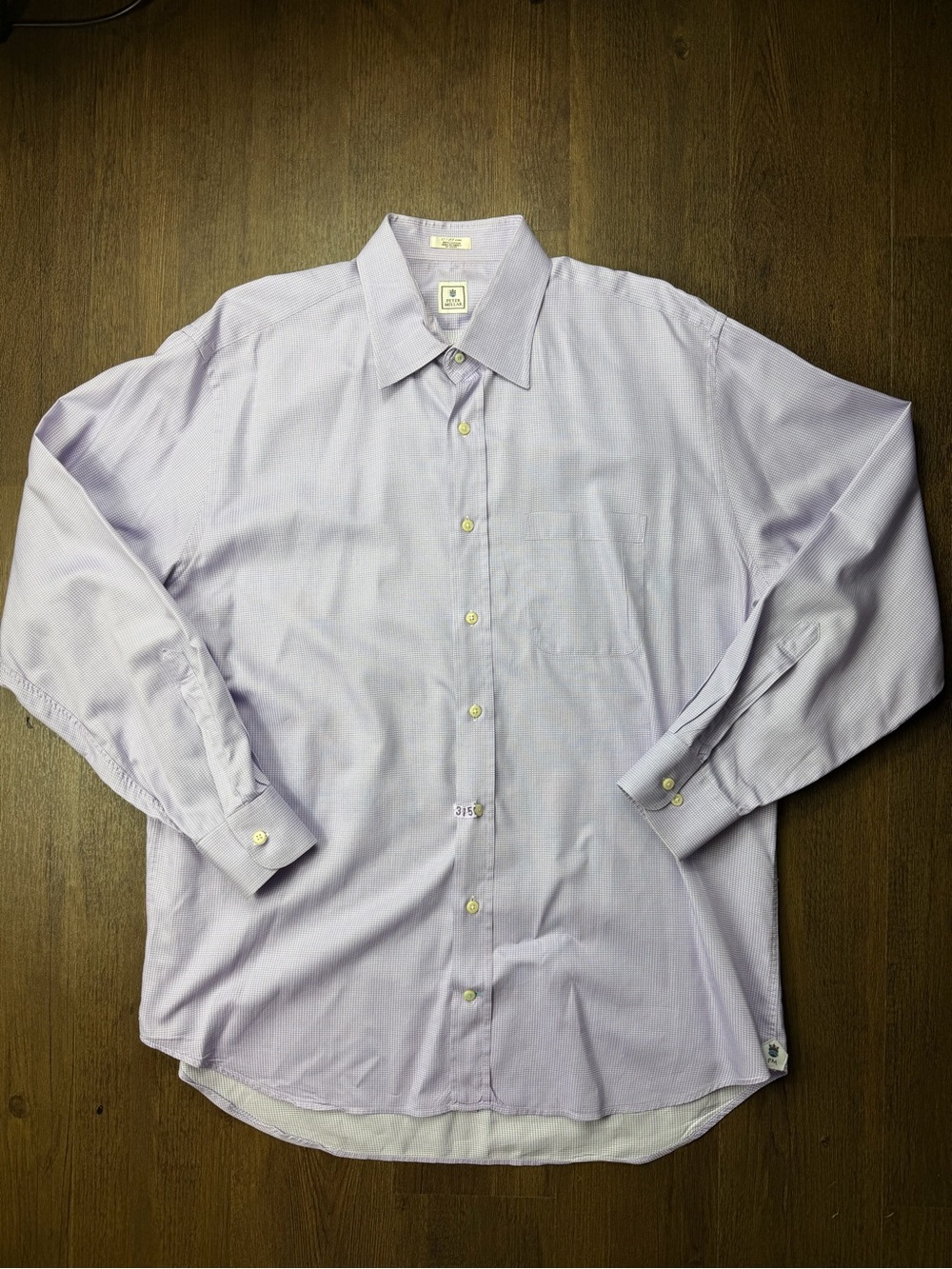Peter Millar Men's Lavender Dress Shirt